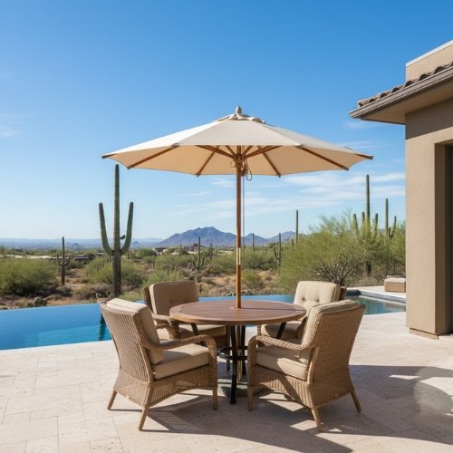 Outdoor Umbrella Open